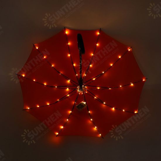 Battery Powered 8 Modes 10 Branches 60LED Peacock String Holiday Light with 19Keys Remote Control