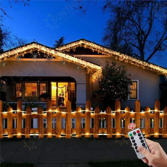 Battery Powered 8 Modes 10M 100LED Rope Tube String Light Outdoor Christmas Garden+Remote Controller Battery Powered 8 Modes 10M 100LED Rope Tube String Light Outdoor Christmas Garden+Remote Controller