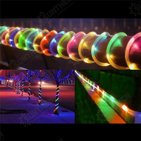 Battery Powered 8 Modes 10M 100LED Rope Tube String Light Outdoor Christmas Garden+Remote Controller Battery Powered 8 Modes 10M 100LED Rope Tube String Light Outdoor Christmas Garden+Remote Controller