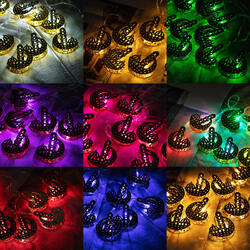 Battery Powered Gold Moon Palace 1.65M 10LED Fairy String Light for Holiday Christmas Indoor Home Decoration Battery Powered Gold Moon Palace 1.65M 10LED Fairy String Light for Holiday Christmas Indoor Home Decoration