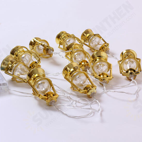 Battery Powered Kerosene Islamic Ramadan Eid 10 LED String Light for Party Holiday Indoor Decor Battery Powered Kerosene Islamic Ramadan Eid 10 LED String Light for Party Holiday Indoor Decor