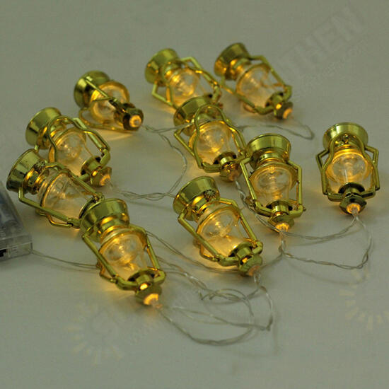 Battery Powered Kerosene Islamic Ramadan Eid 10 LED String Light for Party Holiday Indoor Decor Battery Powered Kerosene Islamic Ramadan Eid 10 LED String Light for Party Holiday Indoor Decor