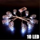 Battery Powered Silver Fanoos Lantern 10 LED String Holiday Light for Islamic Eid Ramadan Battery Powered Silver Fanoos Lantern 10 LED String Holiday Light for Islamic Eid Ramadan