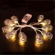 Battery Powered Silver Fanoos Lantern 10 LED String Holiday Light for Islamic Eid Ramadan Battery Powered Silver Fanoos Lantern 10 LED String Holiday Light for Islamic Eid Ramadan
