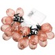 Battery Powered Warm White Metal Pineapple Shaped Indoor LED Fairy String Light for Christmas Party Christmas Decorations Clearance Christmas Lights Battery Powered Warm White Metal Pineapple Shaped Indoor LED Fairy String Light for Christmas Party Christmas Decorations Clearance Christmas Lights
