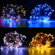 Battery Powered Waterproof 10M Copper Wire Green Shell Fairy String Light For Christmas Wedding Battery Powered Waterproof 10M Copper Wire Green Shell Fairy String Light For Christmas Wedding