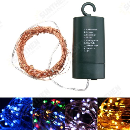 Battery Powered Waterproof 10M Copper Wire Green Shell Fairy String Light For Christmas Wedding Battery Powered Waterproof 10M Copper Wire Green Shell Fairy String Light For Christmas Wedding