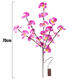 Battery Supply 20LED Bendable Phalaenopsis Flower Branch Tree String Light Christmas Party Decor