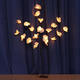 Battery Supply 20LED Bendable Phalaenopsis Flower Branch Tree String Light Christmas Party Decor