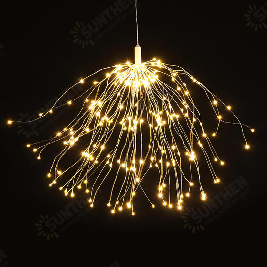 Battery Supply 8 Modes 240 LED Hanging Firework Fairy Wire String Light Christmas Wedding Decor Lamp Battery Supply 8 Modes 240 LED Hanging Firework Fairy Wire String Light Christmas Wedding Decor Lamp