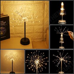 Battery Supply 90LED Firework Starburst Fairy String Light Table Lamp + Remote Control for Home Decoration Battery Supply 90LED Firework Starburst Fairy String Light Table Lamp + Remote Control for Home Decoration