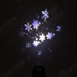 Christmas Snowflake Projector Light Lamp Rotating LED Stage Lighting Effect Party Lights Christmas Snowflake Projector Light Lamp Rotating LED Stage Lighting Effect Party Lights