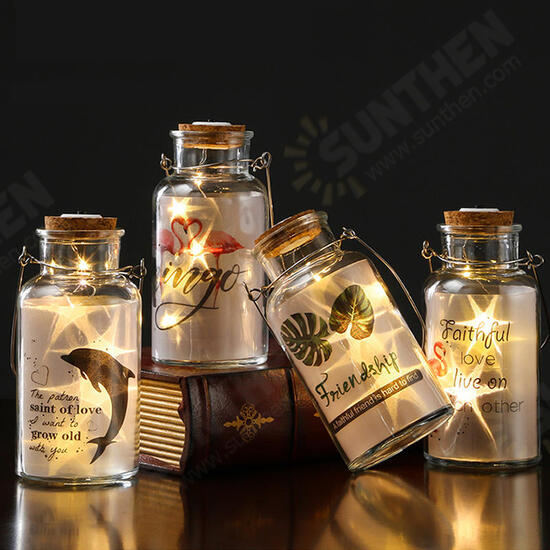 Creative Ins Hanging Warm White Cork Glass Bottle Lamp Decorative Christmas LED Fairy String Light Creative Ins Hanging Warm White Cork Glass Bottle Lamp Decorative Christmas LED Fairy String Light