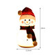 Cute Cartoon Snowman Music Night Light Bedroom Decor Bedside Lamp Christmas Gift Night Lamp for Children Bayby Kid