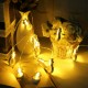 DC3V 1.8M 0.3W Battery Powered Wooden Snowman Shape 10LED Fairy String Light for Christmas Party Decor DC3V 1.8M 0.3W Battery Powered Wooden Snowman Shape 10LED Fairy String Light for Christmas Party Decor