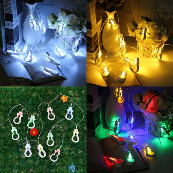 DC3V 1.8M 0.3W Battery Powered Wooden Snowman Shape 10LED Fairy String Light for Christmas Party Decor DC3V 1.8M 0.3W Battery Powered Wooden Snowman Shape 10LED Fairy String Light for Christmas Party Decor