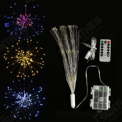 Dual Powered USB Battery 150 LED Starburst String Fairy Light Sliver Wire Wedding Party Home Decor Dual Powered USB Battery 150 LED Starburst String Fairy Light Sliver Wire Wedding Party Home Decor