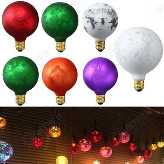 E27 G95 Halloween Christmas Decorative Light Bulb 85-265V