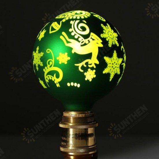 E27 G95 Halloween Christmas Decorative Light Bulb 85-265V