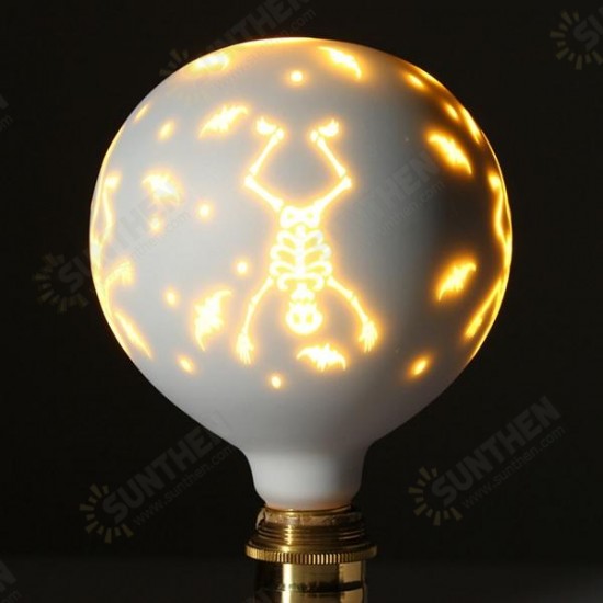 E27 G95 Halloween Christmas Decorative Light Bulb 85-265V