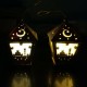 Eid LED Light Lantern Ramadan Festival Party Decorations Mubarak Muslims Islamic Three-dimensional House with LED Lamp Pendant