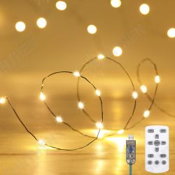 16m USB Copper Wire String Lights Timing 8 Patterns 3000K Warm Light for Party Christmas Wedding Decorations 16m USB Copper Wire String Lights Timing 8 Patterns 3000K Warm Light for Party Christmas Wedding Decorations