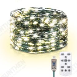 16m USB Copper Wire String Lights Timing 8 Patterns 3000K Warm Light for Party Christmas Wedding Decorations 16m USB Copper Wire String Lights Timing 8 Patterns 3000K Warm Light for Party Christmas Wedding Decorations