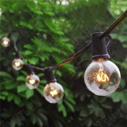 G40 String Lights 220V/110V Outdoor Indoor Party Garden Christmas Home Decoration Fairy Lamp Waterproof IP54 G40 String Lights 220V/110V Outdoor Indoor Party Garden Christmas Home Decoration Fairy Lamp Waterproof IP54