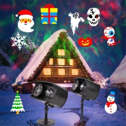 Halloween Christmas LED Projector Light Wireless Remote Indoor Outdoor Wonderland Projector Halloween Christmas LED Projector Light Wireless Remote Indoor Outdoor Wonderland Projector