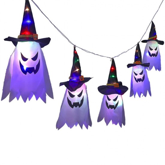 Halloween Fairy Lights Halloween Decorations Lights Witch Hats LED Decorative Lights Battery Operated Decoration Fairy Lights