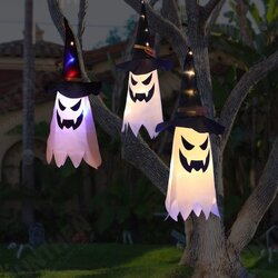 Halloween Fairy Lights Halloween Decorations Lights Witch Hats LED Decorative Lights Battery Operated Decoration Fairy Lights Halloween Fairy Lights Halloween Decorations Lights Witch Hats LED Decorative Lights Battery Operated Decoration Fairy Lights