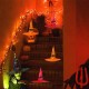Halloween Hanging LED Witch Hat Party Prop Decor Costume Cosplay Accessory Supply