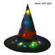 Halloween LED Witch Hat Party Prop Decor Costume Cosplay Accessory Supply