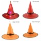 Halloween LED Witch Hat Party Prop Decor Costume Cosplay Accessory Supply