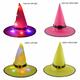 Halloween LED Witch Hat Party Prop Decor Costume Cosplay Accessory Supply