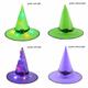 Halloween LED Witch Hat Party Prop Decor Costume Cosplay Accessory Supply