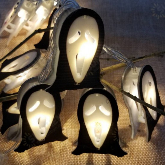 Halloween Led String Light Ghost Skull Decorative Lights Fairy LED Garland Decor Halloween Led String Light Ghost Skull Decorative Lights Fairy LED Garland Decor