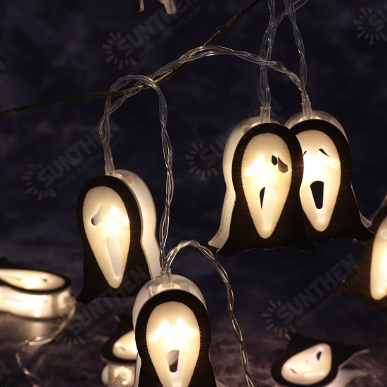 Halloween Led String Light Ghost Skull Decorative Lights Fairy LED Garland Decor