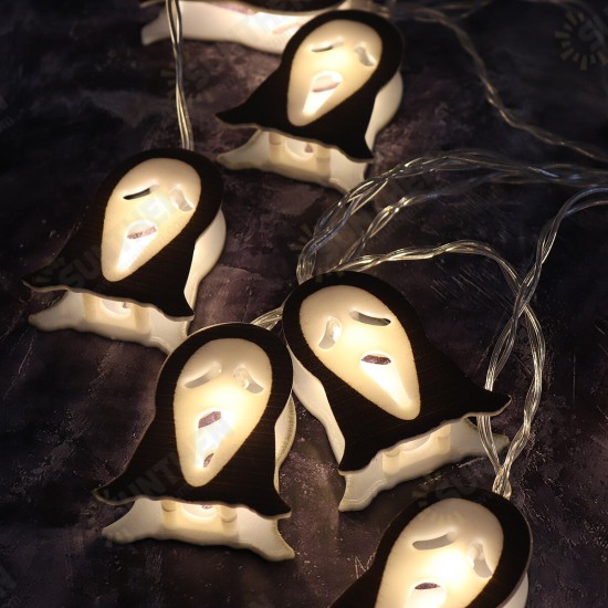 Halloween Led String Light Ghost Skull Decorative Lights Fairy LED Garland Decor Halloween Led String Light Ghost Skull Decorative Lights Fairy LED Garland Decor