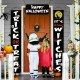 Halloween One Eyed Doorbell Decoration Horror Props Glowing Hanging Piece Whole Door Hanging Plastic Doorbell Eye Bell Decor