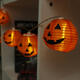 Halloween Pumpkin LED String Light 1.5M 4M Battery Operated Lantern House Party Vintage Lamp