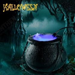 Halloween Smoke Machine Fog Mist Maker Color Changing Witch Cauldron Shape Smoke Machine EU/US/UK Fogger Holiday Party Decoration Prop Halloween Smoke Machine Fog Mist Maker Color Changing Witch Cauldron Shape Smoke Machine EU/US/UK Fogger Holiday Party Decoration Prop