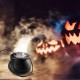 Halloween Smoke Machine Fog Mist Maker Color Changing Witch Cauldron Shape Smoke Machine EU/US/UK Fogger Holiday Party Decoration Prop