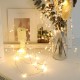 LED Copper Wire Pearls Night Light Home Decor Sweet Romantic String Light For Wedding Bedroom Party