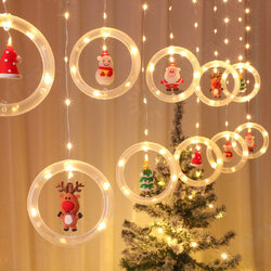 LED Curtain String Lights Garden Street Outdoor Christmas Holiday Light for Christmas Tree Decoration USB Rechargeable LED Curtain String Lights Garden Street Outdoor Christmas Holiday Light for Christmas Tree Decoration USB Rechargeable
