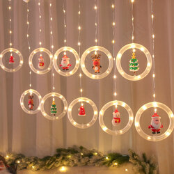 LED Curtain String Lights Garden Street Outdoor Christmas Holiday Light for Christmas Tree Decoration USB Rechargeable LED Curtain String Lights Garden Street Outdoor Christmas Holiday Light for Christmas Tree Decoration USB Rechargeable