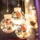 LED Fairy String Curtain Window Lights Holidays Party Waterproof Christmas Decorations Lights