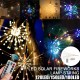 LED Firework Lights Copper Wire Starburst String Lights 8 Modes Battery Power Christmas Decoration Lights