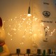 LED Firework Lights Copper Wire Starburst String Lights 8 Modes Battery Power Christmas Decoration Lights