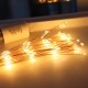 LED Firework Lights Copper Wire Starburst String Lights 8 Modes Battery Power Christmas Decoration Lights